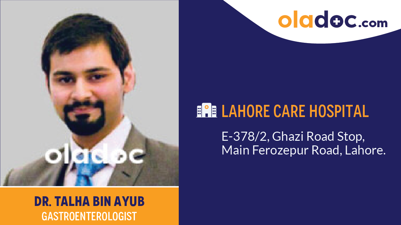 Practice locations of Dr. Talha Bin Ayub